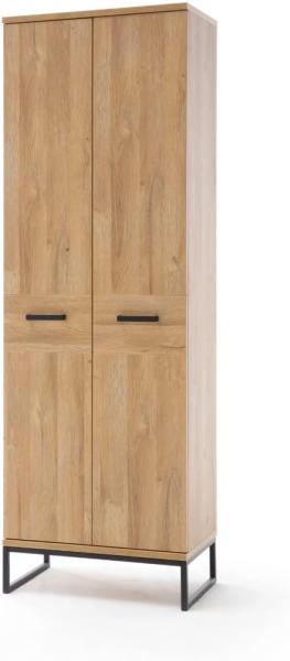 Garderobenschrank Torrico 2 Grandson Oak 66x196x38 cm Kleiderschrank