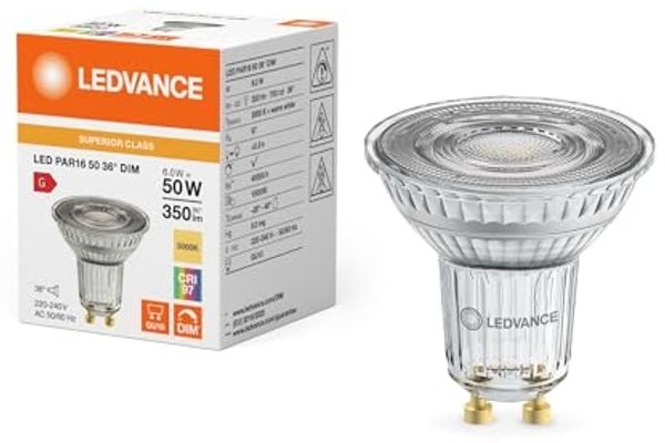 LEDVANCE LED PAR16 DIM S 6W 930 GU10