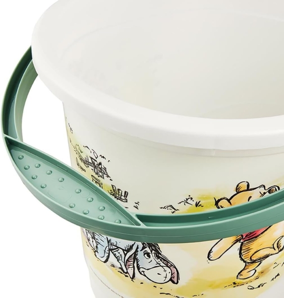 keeeper Winnie Windeleimer mit Deckel und Tragegriff, Mülleimer für Baby-Windeln, Karol, Weiß Bild 5