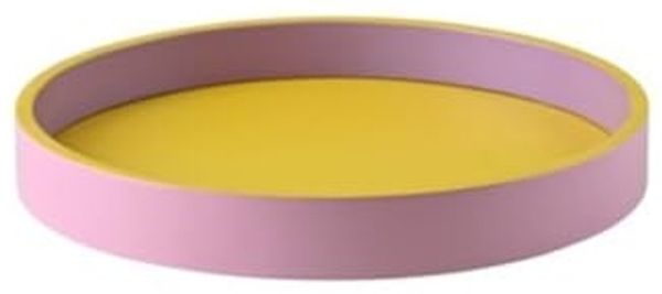 Gift Company Tablett Spa Gelb/Lila/Rosa (S) 1174403010