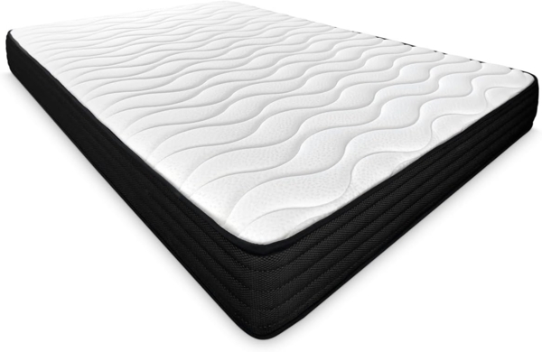 mattfy - Wendbare viskoelastische Matratze Kloe 90x190, Festigkeit und Komfort, Winter/Sommer, Höhe 23 cm Bild 1