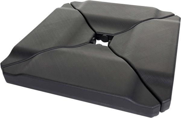 Schirmständer HWC-A40, Ampelschirmständer Marktschirmständer für Bodenkreuz, 80kg