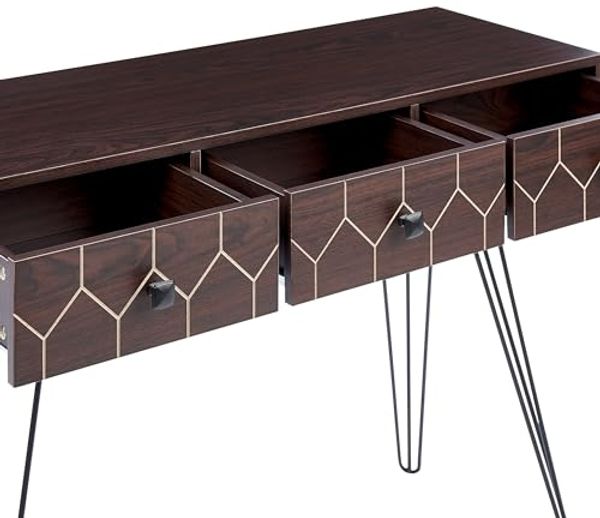 Konsolentisch MALSALA Dunkler Holzfarbton Bild 7