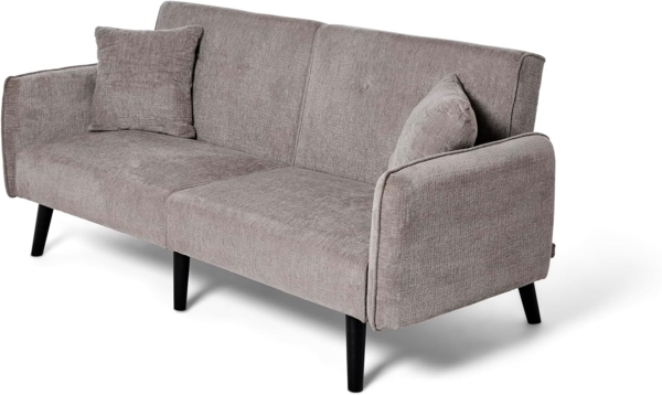 Jahnke SCHLAFSOFA Chillax DOT Boucle Platingrau