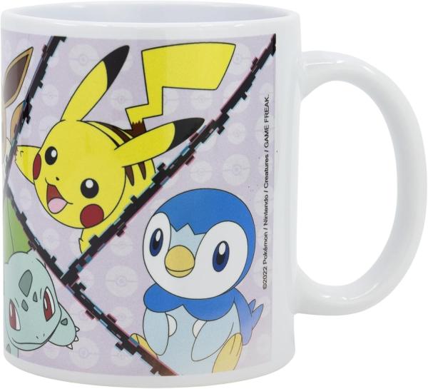 Pokémon Pikachu Schiggy Glumanda Kinder-Becher Tasse im Geschenkkarton