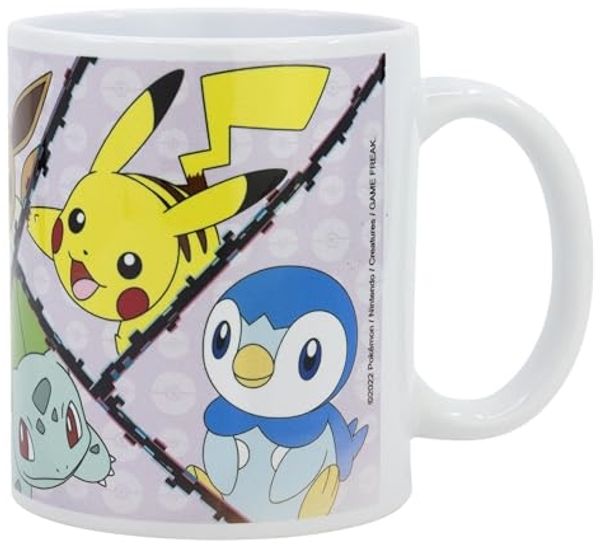 Pokémon Pikachu Schiggy Glumanda Kinder-Becher Tasse im Geschenkkarton