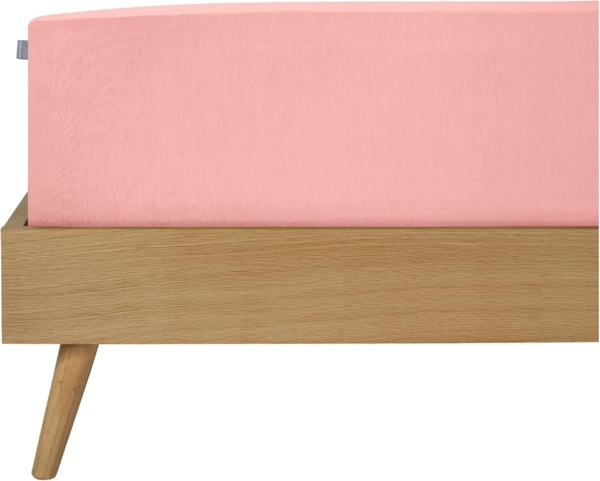 Schiesser Spannbettlaken Jessi - Edeljersey - 180 x 200 cm - Rosa