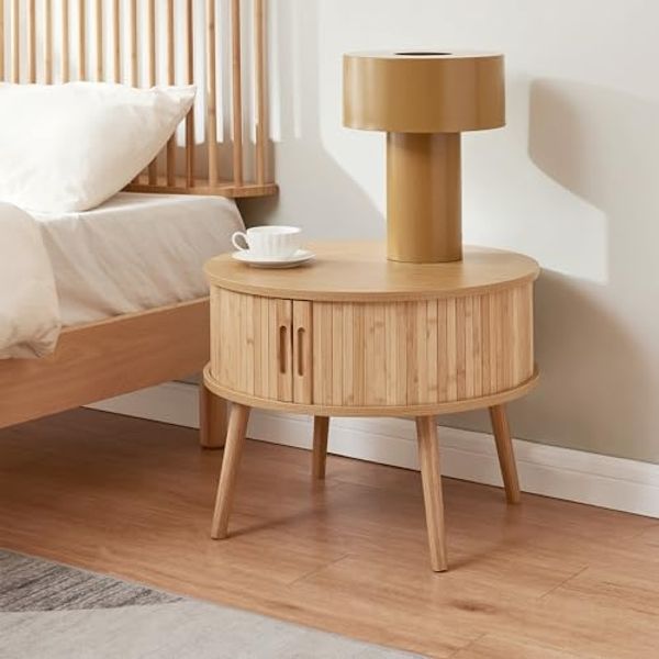 Nachttisch Nordkapp 45x60 cm Bambus [en. casa]