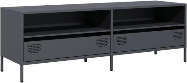 TV-Schrank Anthrazit 135x39x43,5 cm Kaltgewalzter Stahl 851336