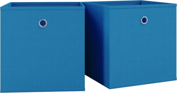 VCM 2er-Set 'Boxas' Faltbox, 28 x 27 x 27 cm, blau