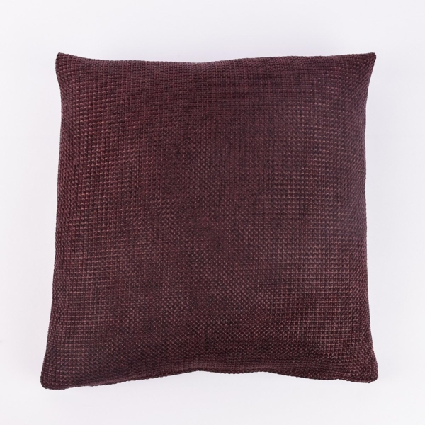 Kissenhülle DALLAS bordeaux (BL 40x40 cm)