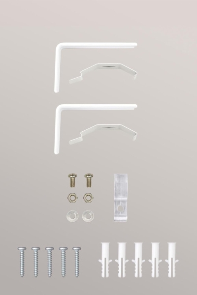 Lysel - Qualitätsdoppelrollo weiß, (B x H) 160cm x 175cm in weiß Bild 9