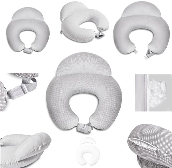 SEI Design Stillkissen Stillkissen mit verstellbarem Hüftgurt, entlastet Schultern und Nacken, zusätzliches Kissen als Barriere Bild 8