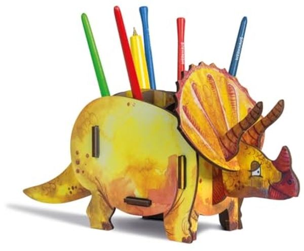 Werkhaus Stiftebox Dinos Triceratops WE2064
