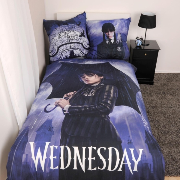 Wednesday Bettwäsche Wednesday, Renforcé, 2 teilig, Wendebettwäsche Bild 3