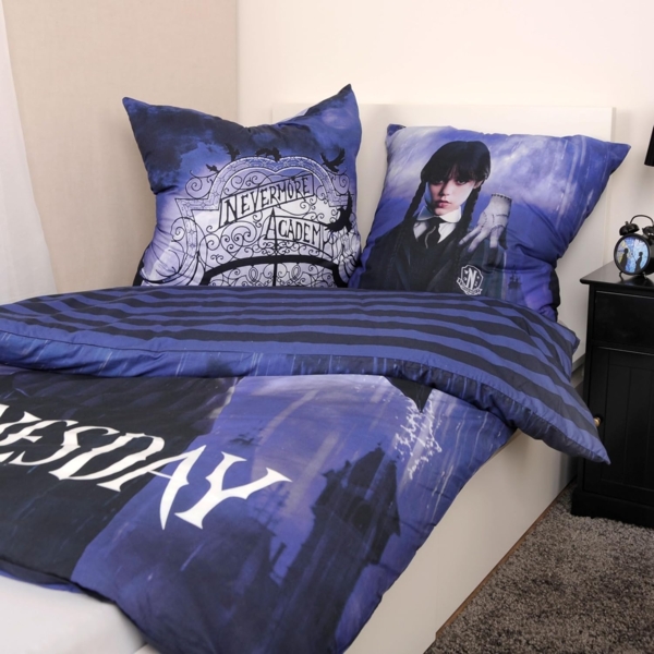 Wednesday Bettwäsche Wednesday, Renforcé, 2 teilig, Wendebettwäsche Bild 6