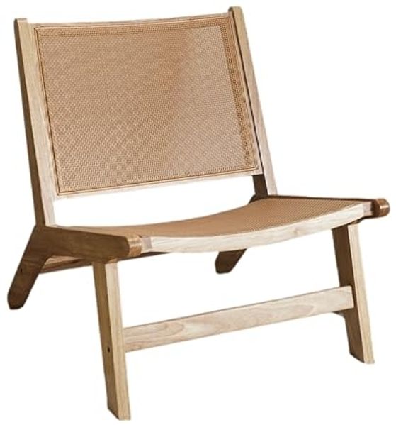 HOME DECO FACTORY, HD0333, Sessel, Modell Bali, Natural Crush Collection, zeitgenössische Möbel, Sitz, Sofa und Sessel, 64 x 75 x 71 cm, Braun