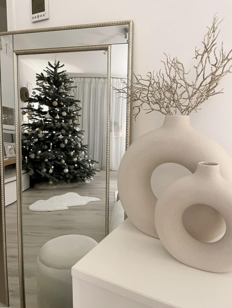 Wandspiegel gold-silber rechteckig 50x130 cm FENIOUX Bild 8