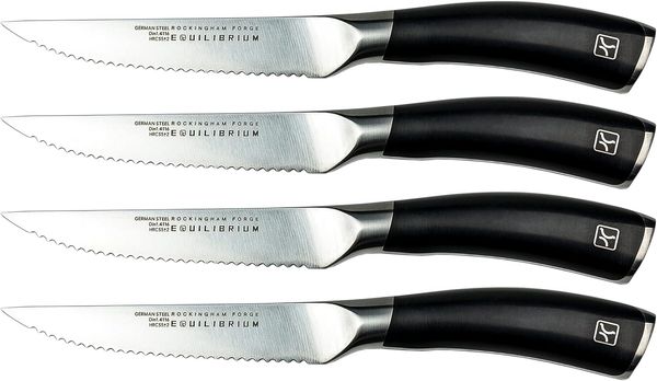 Rockingham Forge RF-4534-4 Steakmesser, Edelstahl