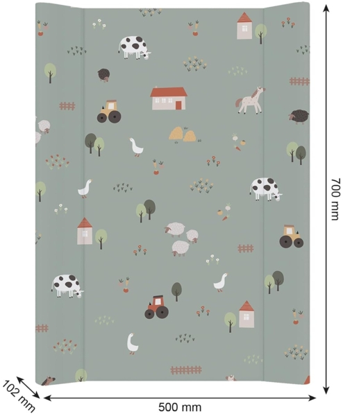 Rotho Babydesign Wickelauflage Keil (50x70 cm) Farmtiere Bild 4