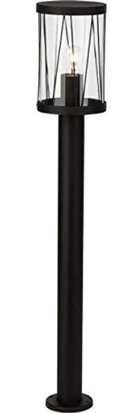 Brilliant Leuchten No. 44686-63 Aussenstandleuchte Reed E27 IP44 schwarz matt