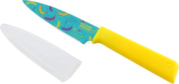 Kuhn Rikon Colori+ Pop Art Rüstmesser gelb