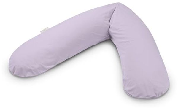 Theraline Stillkissen "Das Original" Microperlen inkl. Bezug 190 cm 189 Lavendel (Bamboo)