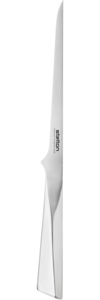 Stelton Ausbeinmesser Trigono, Fleischmesser, Küchenmesser, Chromium 18, Silbern, 32. 5 cm, 353