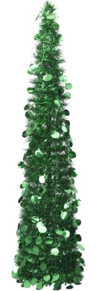 vidaXL Künstlicher Pop-Up-Weihnachtsbaum Grün 150 cm PET 320989