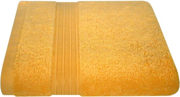 Dyckhoff Frottierserie Siena|Handtuch 50x100 cm| goldgelb