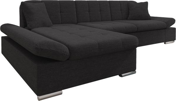 Ecksofa Montana mit Regulierbare Armlehnen, L-Form (Farbe: Soul 20, Seite: Links)