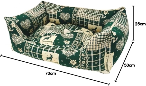 Dandy Dog Hundebett Kitzbühel Green Größe M Bild 5