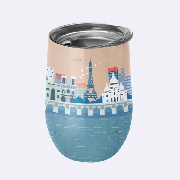 chic. mic Thermobecher "Paris", 1-tlg, Edelstahl, 420ml