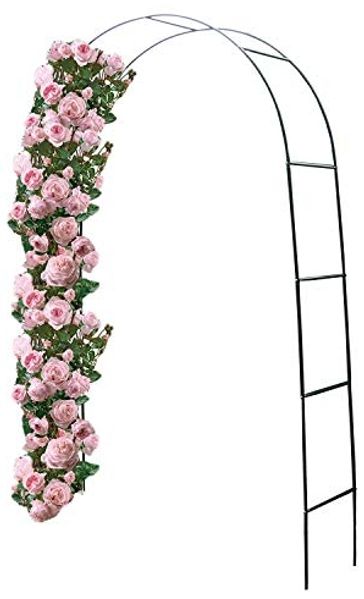 Rosenbogen 240x140x36cm Metall Pergola Rankhilfe Rankgitter Torbogen