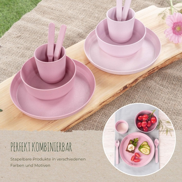 Growing Schale 2er Set rosa Bild 7