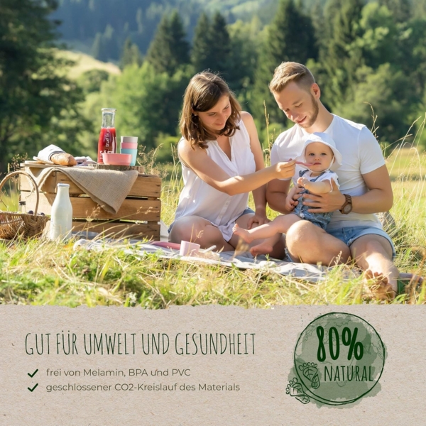 Growing Schale 2er Set rosa Bild 4