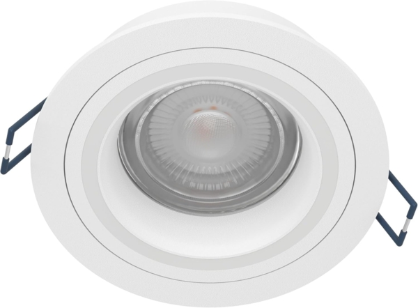 Eglo 900766 Einbauleuchte CAROSSO-Z Alu weiss LED 5W 2700-6500K H:2. 8cm Ø9. 3cm dimmbar mit Connect-Z Funktion