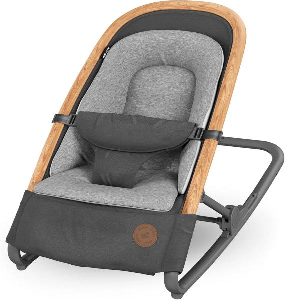 Maxi-Cosi Kori 2-in-1 Babywippe, hochwertige Babyschaukel nutzbar ab der Geburt bis max. 9 kg, natürliches, ergonomisches Schaukeln ohne Elektronik, einfach zusammenklappbar, Essential Blue (blau)