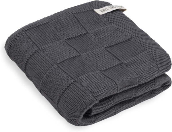 Knit Factory Ivy Handtuch 50x100 cm Anthrazit