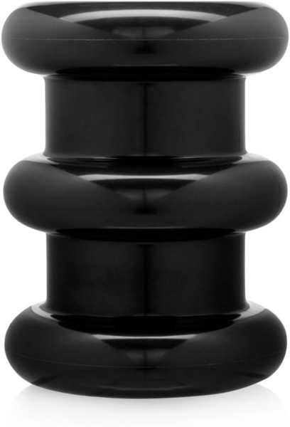 Kartell 885209 Hocker, Plastik, schwarz, 35 x 35 x 46 cm
