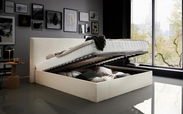 ATLANTIC home collection Bettgestell Melody, mit Bettkasten und Lattenrost Bild 2