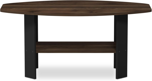 Furinno Simple Design Couchtisch, holz, Columbia Walnut/Schwarz, 54. 61x54. 61x41. 28 cm Bild 6