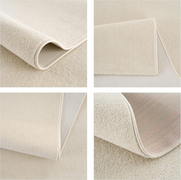 Sanat Teppich Uni, rechteckig, Höhe: 13 mm, robuster Kurzflorteppich, große Farbauswahl Bild 4