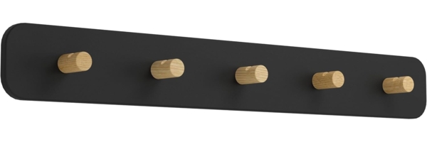 Eglo 99596 Wandleuchte CIVITATE LED 18W schwarz, braun L:76 B:10 H:8,5cm mit Wippschalter 3000K