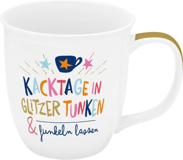 Kaffeetasse Kaffee Tee Tasse Becher 32cl Geschenk Sheepworld KACKTAGE 74730