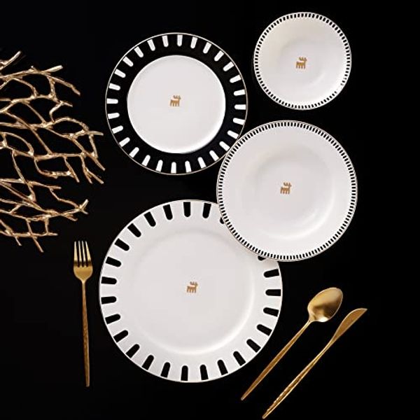 Karaca Geschirr-Set 50. Jahre Signaturkollektion Korea 24 tlg. Tafelservice, 6 Personen
