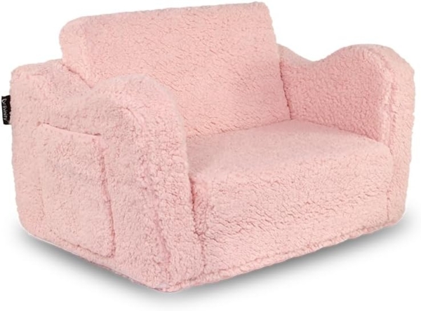 Vicco Kindersessel Rosa 60 x 36 cm ausklappbar, Conni