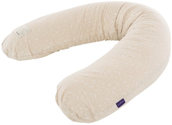 Träumeland Bezug für Sillkissen, 180 cm, atmungsaktiv & waschbar, 100 % Baumwoll-Jersey, Garden