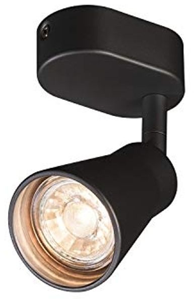 SLV No. 1000886 AVO CW Single Indoor Wand- und Deckenaufbauleuchte QPAR51 schwarz