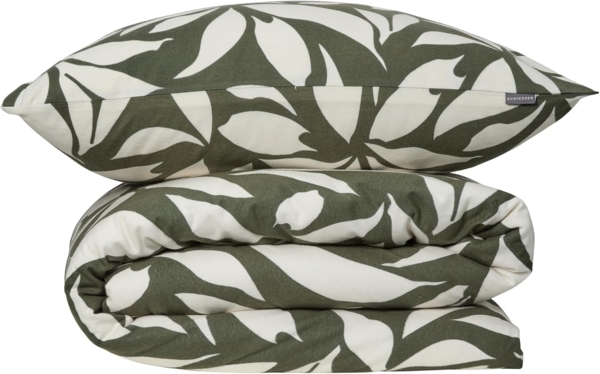 Feinbiber Bettwäscheset Leaf – 2-teilig